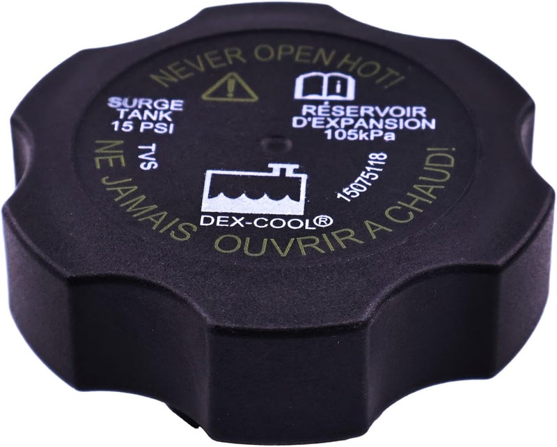 Chamixx 15PSI Radiator Coolant Reservoir Cap 15075118 5066786 15042975 Compatible with Chevy Avalanche Silverado Surburban Tahoe Pontiac Buick GMC Sierra Yukon Cadillac Escalade Saturn Pursuit Hummer - Image 4